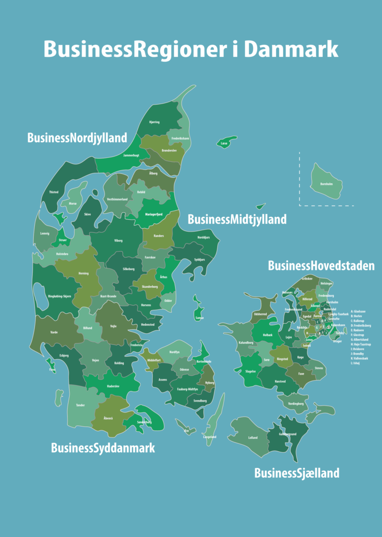 DanmarksBusiness - BusinessRegioner